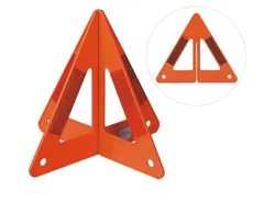 Pannello di segnalazione triangolare riflettente pratico ad alta stabilità pieghevole per piramide quadrangolare con avviso di sicurezza