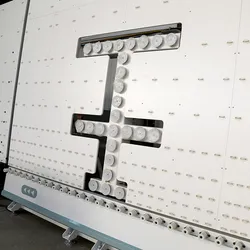 Vertikale vollautomatische motorisierte Isolierglas-Lademaschine