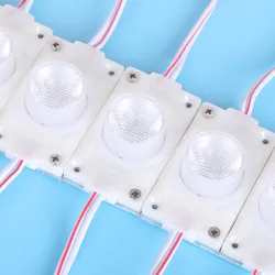 2W Módulo de Injeção de Moldagem LED Fonte de Luz Lateral 10X45 Graus para Caixa de Luz Lateral