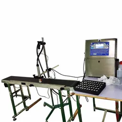 Impressora de Jato de Tinta Contínua de Pequenos Caracteres de Alto Desempenho para Montagem de Pacotes de Baterias