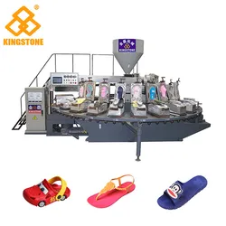 Automatische Rotations-PVC-Sandalen-Spritzgießmaschine