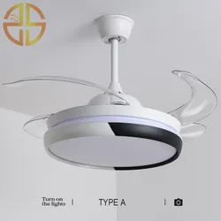 Luminária de Controle Remoto Interna com Design de Luz de Teto LED Ajustável