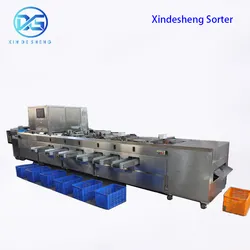 4 Kanäle Hochleistungs-Obstsortiermaschine mit Touchscreen-PLC-Steuerung