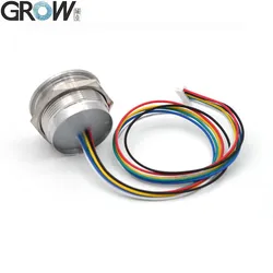 Wachstum R503-5V Wasserdicht DC5V Rund RGB Fingerabdruckmodul Sensor