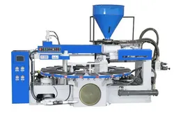 Automatische PVC-TPR-TPU-Schuhsohlen-Spritzgussmaschine mit SPS-Steuerung