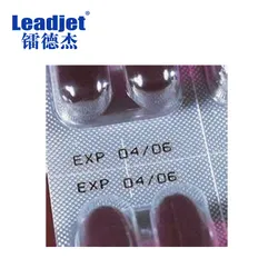 Leadjet V280 Kontinuierliche Tintenstrahldruckmaschine für Haltbarkeitsdatum Chargennummer Codierung