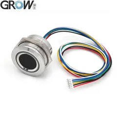 Wachstum R503-5V Wasserdicht DC5V Rund RGB Fingerabdruckmodul Sensor