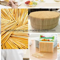 China Bambuszahnstocher Maschine Zahnstocher Herstellungsmaschine Preis
