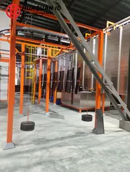 Industrielle Beschichtungsausrüstung Automatische Pulverbeschichtungsanlage System