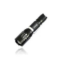 Mini Lanterna LED Alumínio Telescópica com Zoom