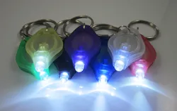 Piccola luce LED portachiavi, anello portachiavi, torcia micro, luce di emergenza