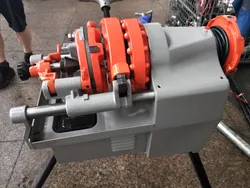 2 Máquina de Rosquear Tubos Elétrica de 1 Polegada