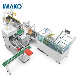 Máquina de Cartonagem de Robótica Colaborativa Máquina de Embalagem Horizontal Robô Colaborativo Paletizador Máquina de Cartonagem de Papel Tissue