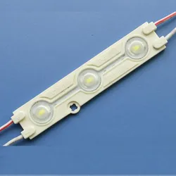 Emblema Seu Logo DC12V Módulo LED 3 Módulo de Sinalização para Fabricação de Sinais Internos e Externos 1.2W/PC