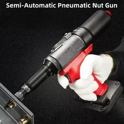 Máquina de Inserção de Porca Rebitada de Alto Desempenho Riv7120 para M3-M12 Ferramenta Pneumática de Porca Rebitada para Rivnut Cego