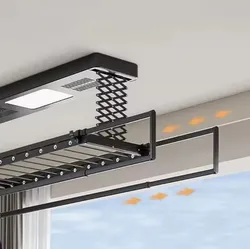 Elektrisches Trockenregal mit intelligenter Mehrsprachigkeitsunterstützung und einfacher Installation, Trockenregal für Senioren