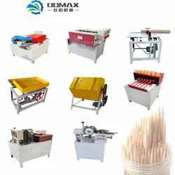 Máquina de Fazer Hashis Máquina de Produção de Palitos de Dente Linha de Produção de Palitos de Dente de Madeira