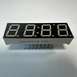 흰색 0.39-Inch 4-Digit 공통 애노드 LED 디스플레이 모듈