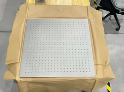Piastra di base modulare in alluminio perforato per macchina di misurazione a coordinate, piano di lavoro con griglia per fissaggio CMM