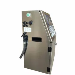 Máy in mực phun liên tục cho hộp bìa các tông trong nhà máy, máy in nhãn mã lô nhiệt