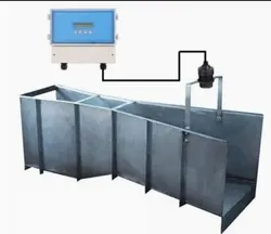 Misuratore di flusso d'acqua a canale aperto ad ultrasuoni separato intelligente