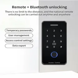 Lettore di schede Bluetooth WiFi intelligente per accesso remoto, impermeabile, controllo accesso, serratura intelligente