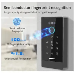 Berührungsfreies Tastatur-RFID-Zugangskontrolllesegerät RFID-Zugangskontrolle mit System