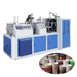 Große Kapazität Papierbecher Formmaschine / Kaffeebecher Herstellungsmaschine