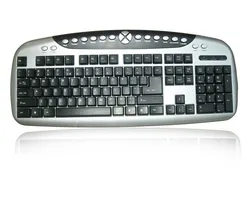 Multimedia-Tastatur für Computer