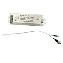 Kit de Conversão de Emergência com Bateria de Backup 36W Módulo de Luz LED de Emergência