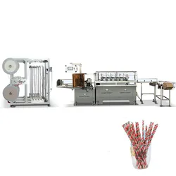 Automatische Hochgeschwindigkeits-Pap straw-Herstellungsmaschine