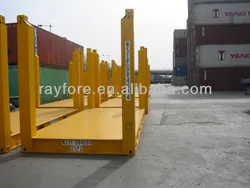 Rahmen Versandcontainer Flachregal Plattform