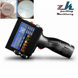 Handheld-Tintenstrahldrucker auf Holz Metall Kunststoff Karton von Digitaldruck Chargencodiermaschine