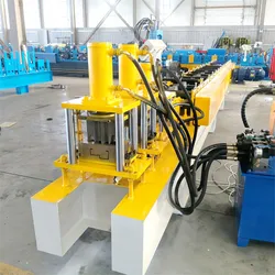 Türrahmen-Rollformmaschine C-Typ Metall-Türrahmenmaschine Rolltor-Rollformmaschine