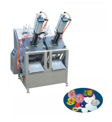 80-100 PCS/Min Pappgeschirr Herstellungsmaschine, Einweg Teller Formmaschine