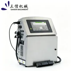 Sx-200A Impresora de chorro de tinta continua para codificación de fecha y lote de caracteres pequeños