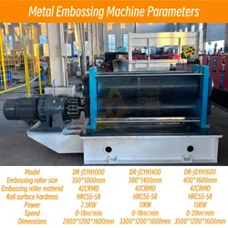 Hochwertige Blechwalzprägungsmaschine Metallpaneel-Präge-Rollformmaschine Metallplatten-Prägemaschine