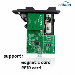 Eingebautes Bluetooth Magnetisches RFID-Kartenlesermodul mit 2D Barcode-Scanner