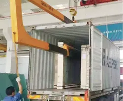 U-förmige Glasladung Entladung 20 GP Container Ladegerät