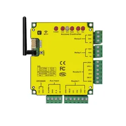 12V Mini Smart Bluetooth WiFi Tuya APP Fernzugriffssteuerungspanel 1000 Benutzer Online Autorisierungscontroller Türzugangssystem