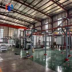 Cabine de Pintura a Pó Automática Xingyue com Sistema de Funil de Pó de Alta Capacidade