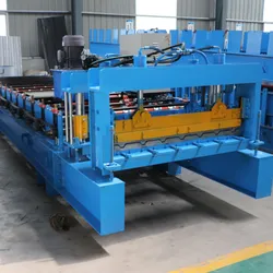 Präzise Stanzanpassung Automatische glasierte Fliesen-Rollformmaschine