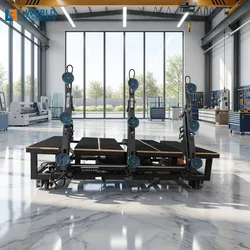 Automatischer Isolierglas-Ladetisch mit Ladearm