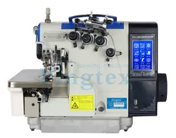 Fingtex Computerisierte Drei-Faden Vollautomatische Overlock-Nähmaschine mit Rücklatch