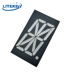 2 1인치 단일 숫자 16 세그먼트 LED 디스플레이