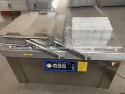Fortgeschrittene Konstruktion Vollfunktions-Doppelkammer-Vakuumverpackungsmaschine Vakuumverpacker