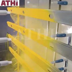 Elektrostatische Pulverbeschichtungsautomatisierungsproduktionslinie / Sprühbeschichtungsanlage