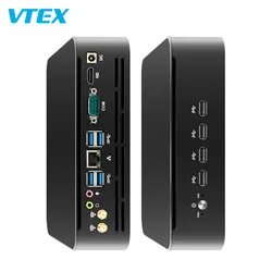 Lüfterloser Mini-PC Kern I5 Eingebetteter PC Mini-Computer Mini-PC