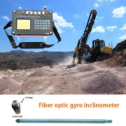 Sistema di navigazione mineraria sonda inclinometro ricaricabile strumento di indagine borehole robusto
