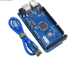 Mega-Adk-R3 Entwicklungsboard Atmega2560 Mega 2560 R3 Modul für Uno-Mikrocontroller mit USB-Kabel und USB-zu-Seriell-Konverter
